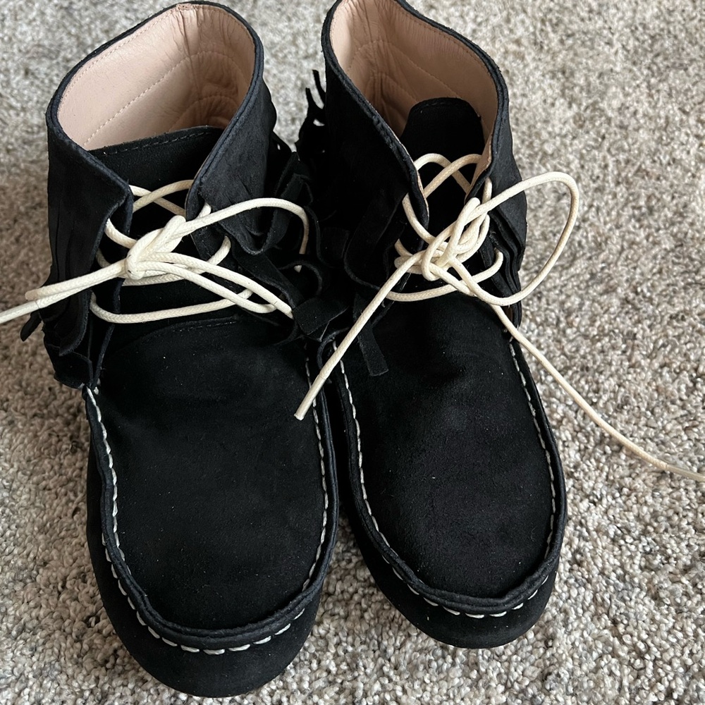 Momma monkey feet moccasin booties